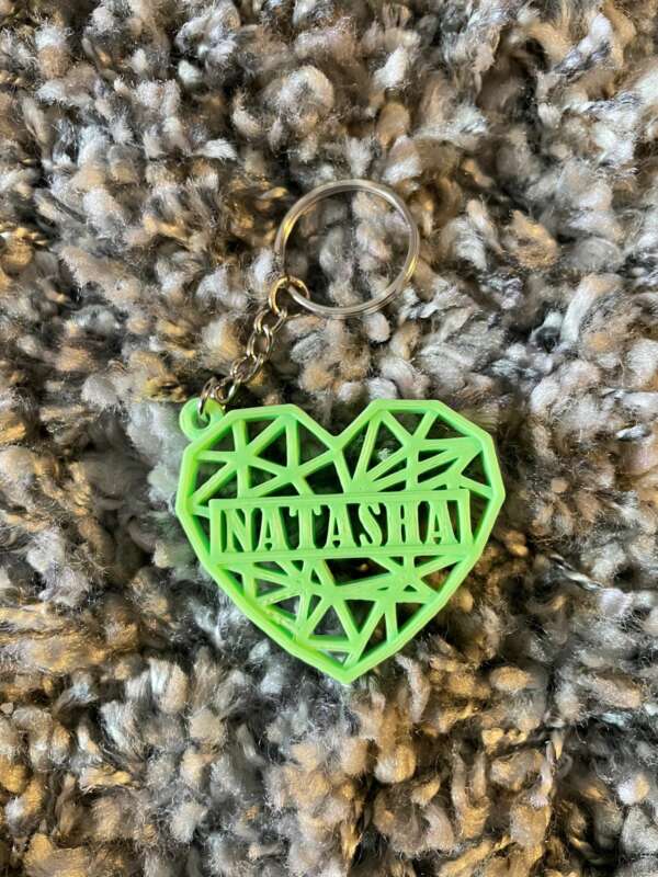 Custom 3D Printed Keychain - Custom Key Chain - Image 3